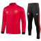 Men's Manchester United Red Training Jacket + Pants Set 23/24
