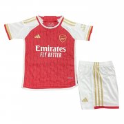 Kid's Arsenal Home Jersey + Short Set 23/24