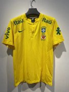 Men's Brazil Yellow II Polo Jersey 2022