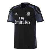 2016-2017 Real Madrid Retro Third Away Black&Purple Men Jersey Jersey
