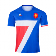 2020 France Home Blue Rugby Jersey Men's