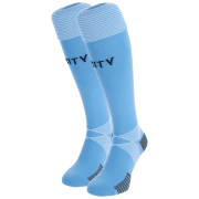 20/21 Manchester City Home Light Blue Men Soccer Socks