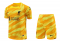 Men's Liverpool Goalkeeper Yellow Jersey + Short Set 23/24
