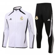 Men's Real Madrid Teamgeist White Training Suit Jacket + Pants 21/22