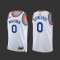 Men's New York Knicks White Classic Edition Jersey 23/24 #Donte DiVincenzo