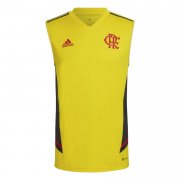 Men's Flamengo Yellow Singlet Jersey 22/23