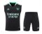 Men's Arsenal Black Training Suit Singlet + Short 22/23