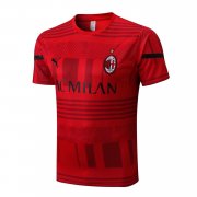 Men's AC Milan Red Training Jersey 22/23