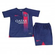 23/24 PSG Home Soccer Suit (Jersey + Short) Kid's