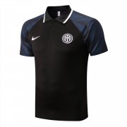 Men's Inter Milan Black Polo Jersey 22/23