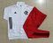 Men's Flamengo White Training Jacket + Pants Set 23/24