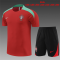 Kid's Portugal Red Training Jersey + Short Set 23/24