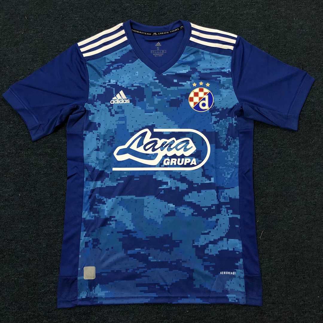 20/21 GNK Dinamo Zagreb Home Blue Jersey Men's