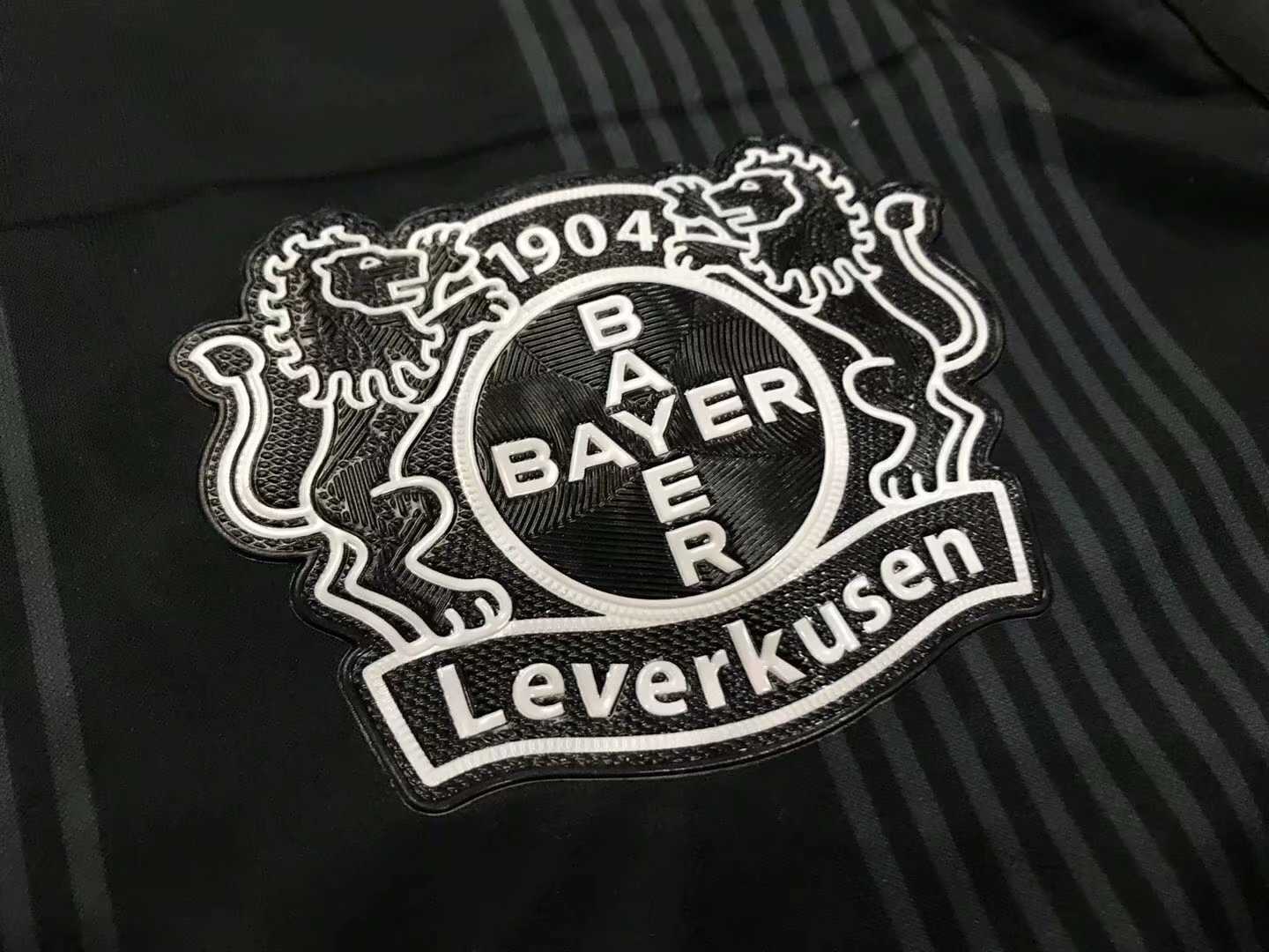20/21 Bayer 04 Leverkusen Away Black Jersey Men's