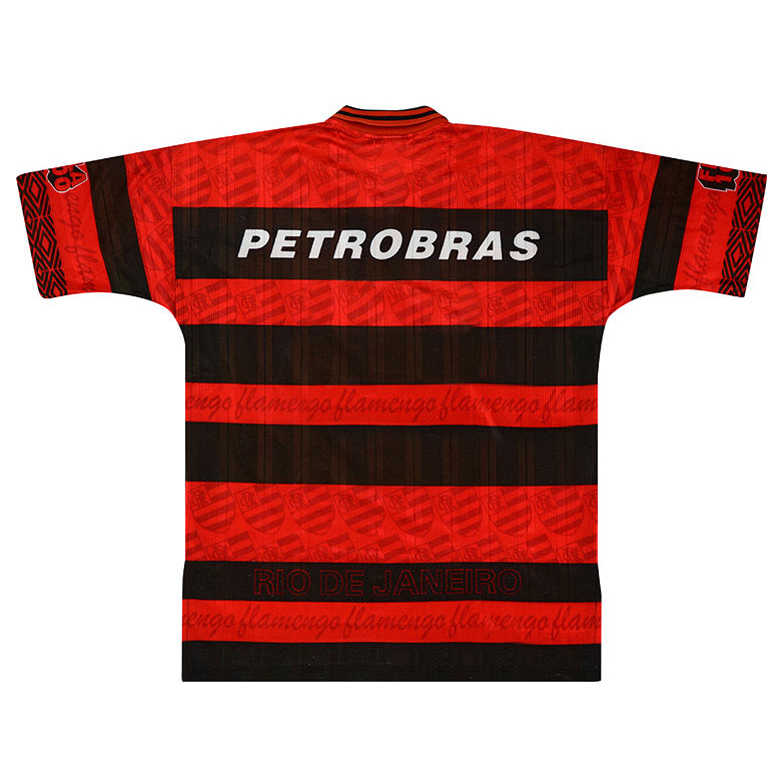 1995 Flamengo Retro Home Centenary Men Jersey Jersey