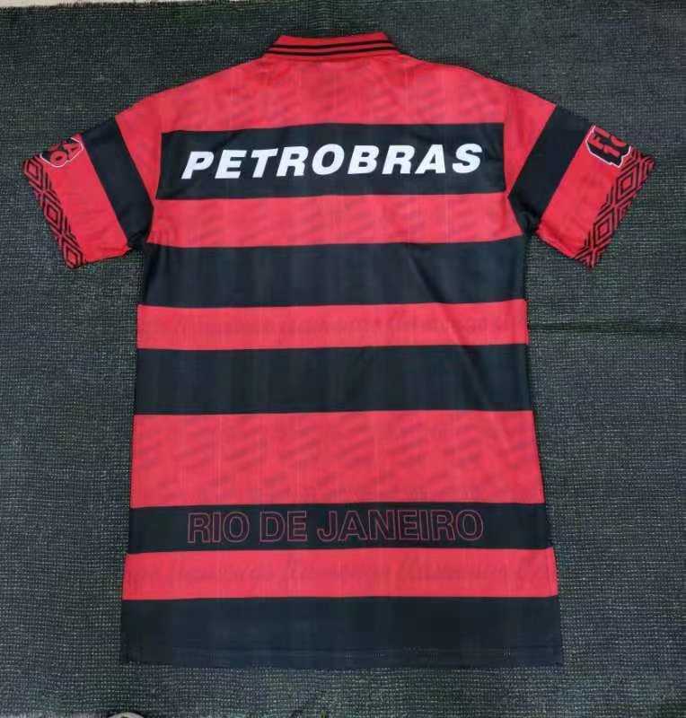 1995 Flamengo Retro Home Centenary Men Jersey Jersey