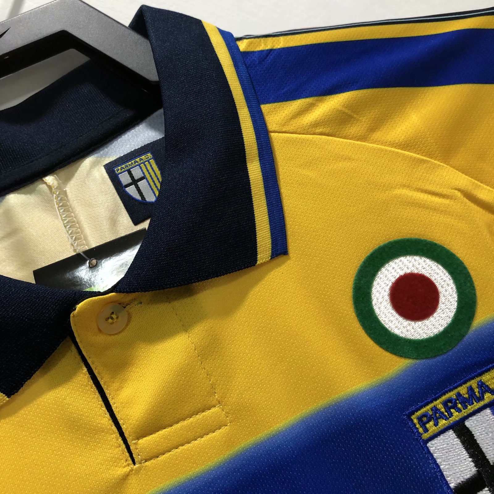 Men's Parma Calcio Retro Home Jersey 1999-2000