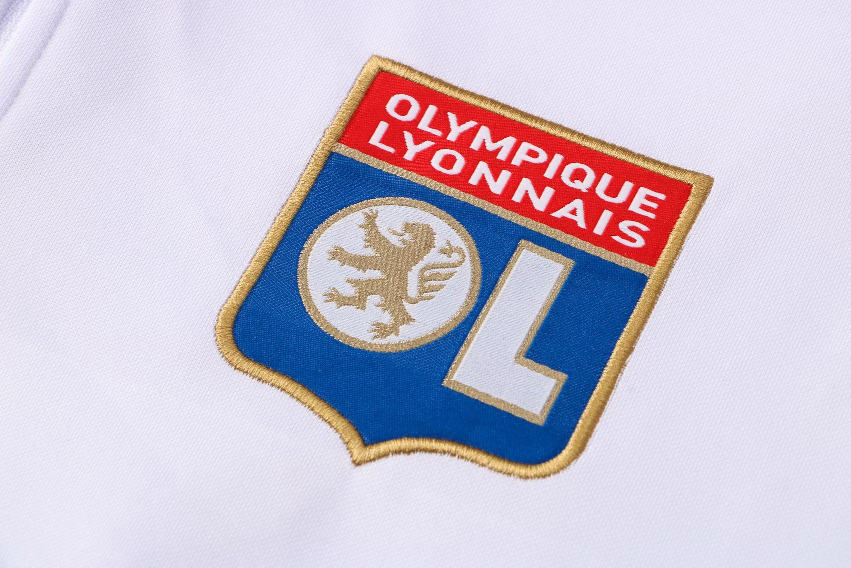 Men's Olympique Lyonnais White Training Suit 21/22