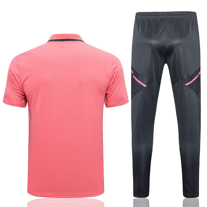 Men's SC Internacional Pink Training Polo + Pants Set 22/23