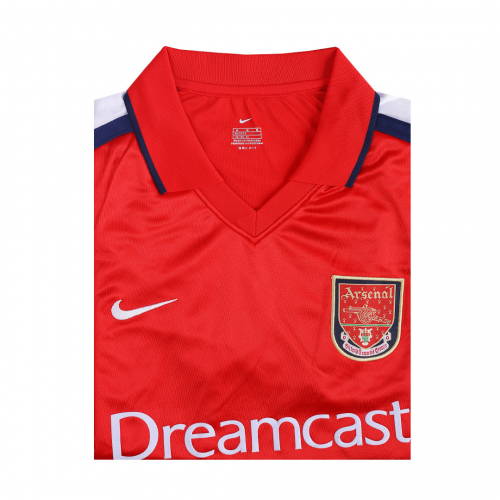 Men's Arsenal Home Jersey 2000/2001 #Retro Henry #14