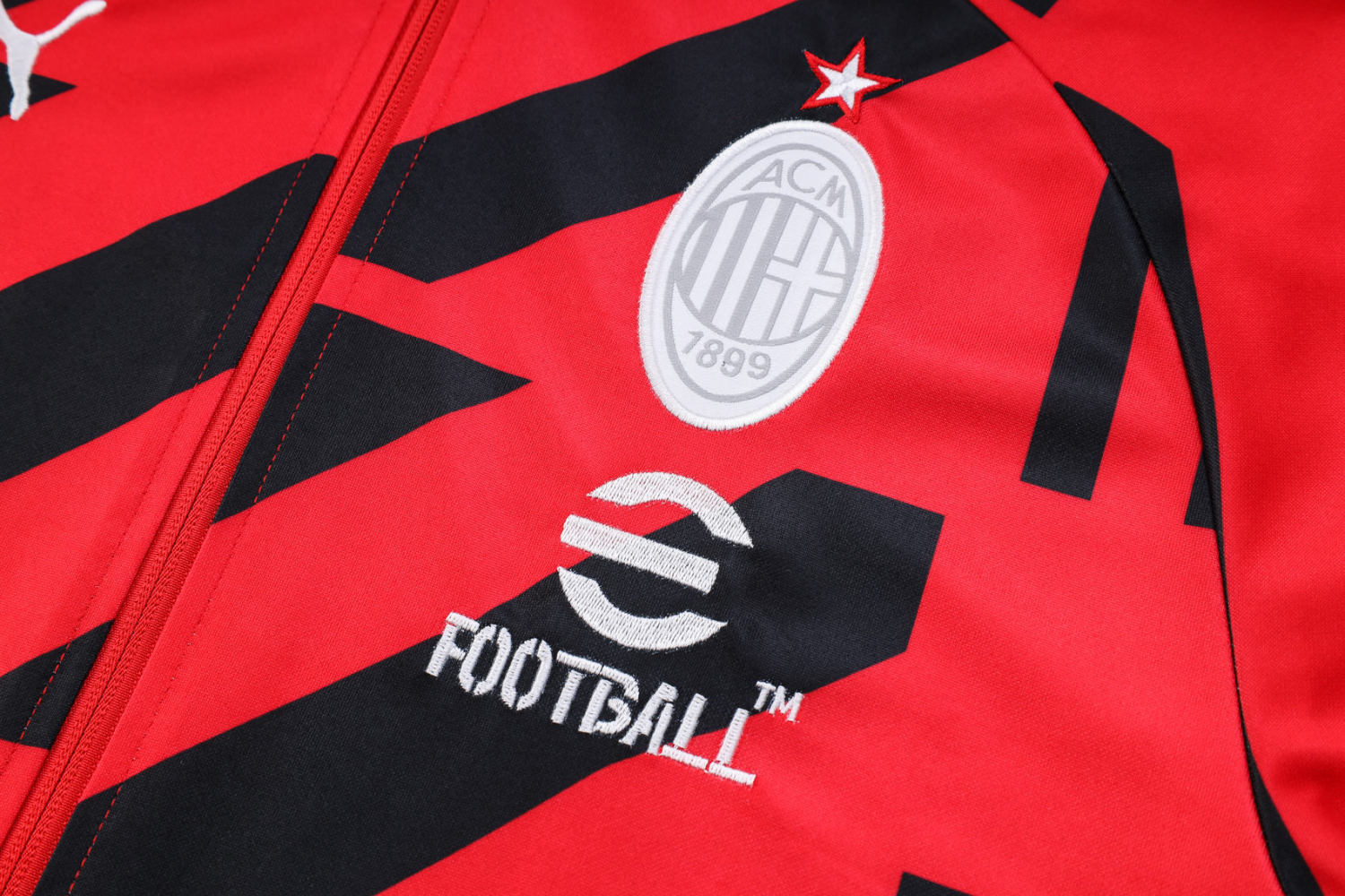 Men's AC Milan Red Training Jacket + Pants Set 22/23