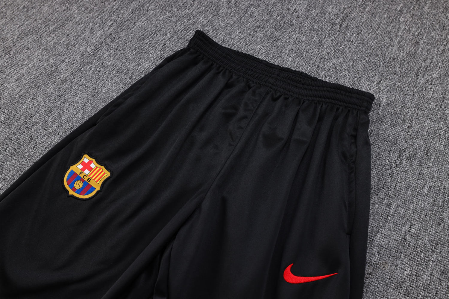 Men's Barcelona Black Training Jacket + Pants Set 22/23 #Hoodie