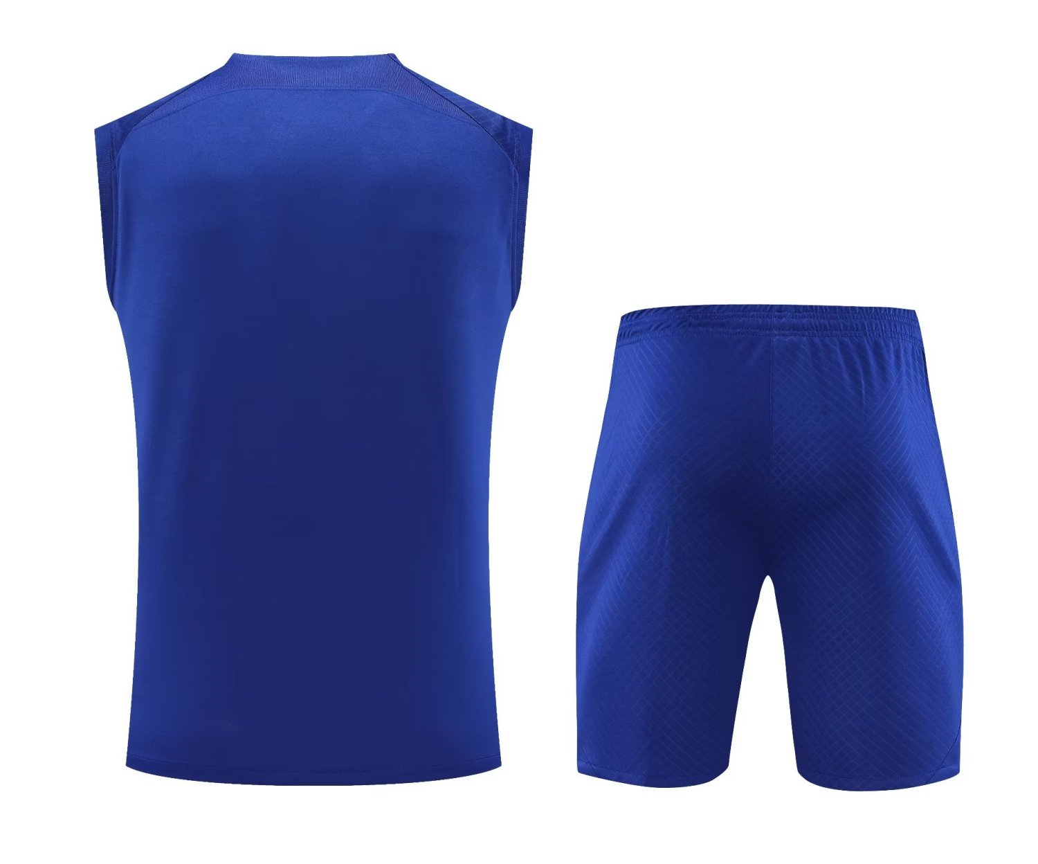 Men's Barcelona Blue Training Singlet + Short Set 23/24