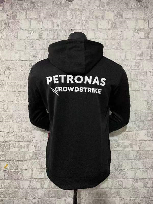 Men's Mercedes-AMG Petronas Black F1 Team Sweatshirt 2023 #Hoodie
