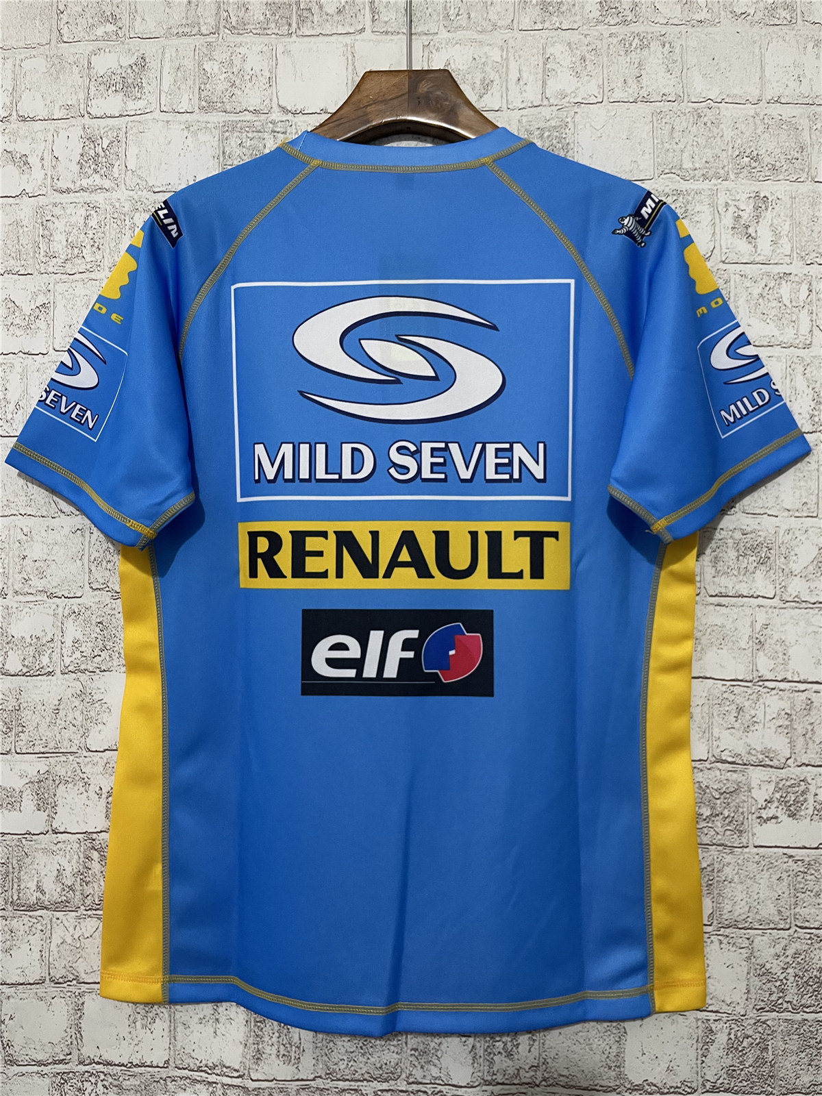 Men's Renault Fernando Alonso Blue F1 Team T-Shirt 2023