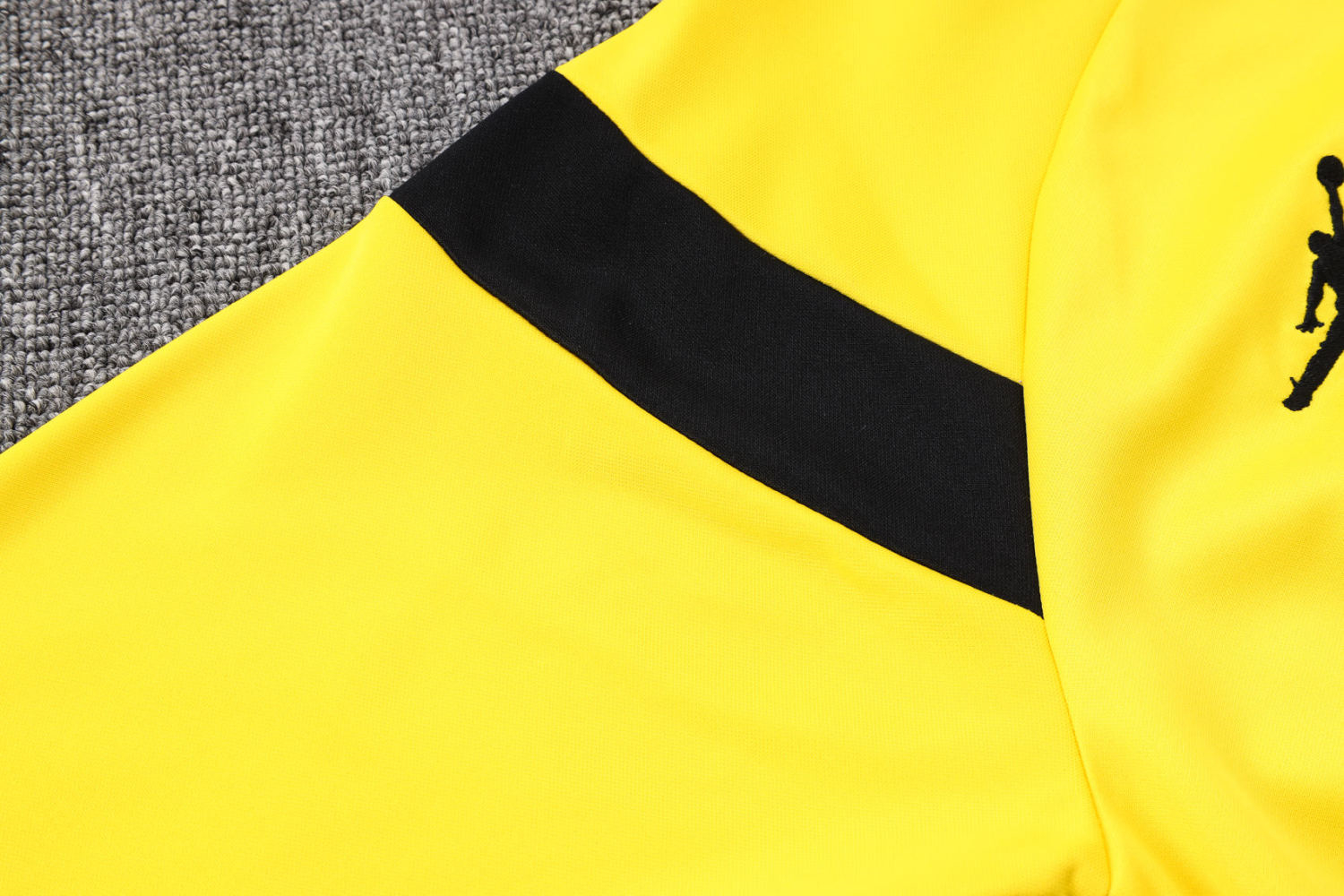 Men's PSG x JORDAN Yellow Training Sweatshirt + Pants Set 23/24 #Hoodie