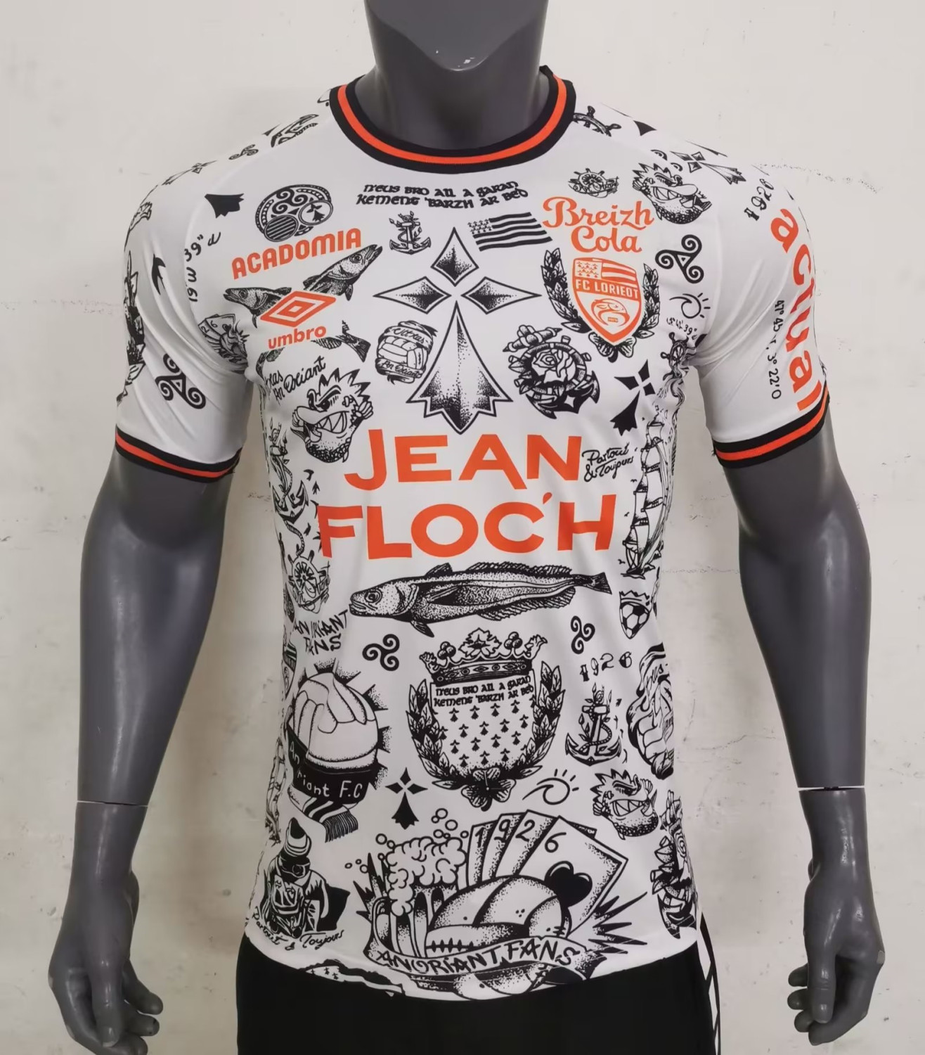 Men's FC Lorient White Jersey 23/24 #Special Edition