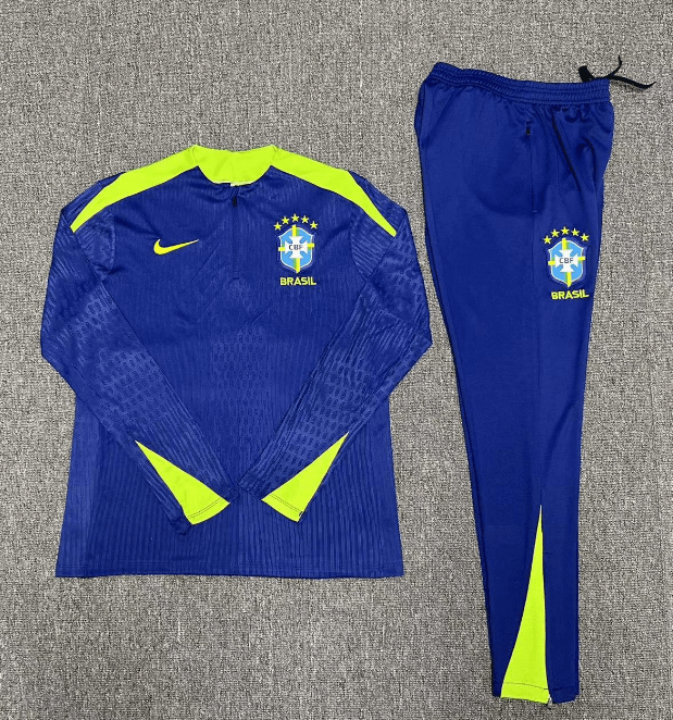 Men's Brazil Blue Training Set 2024